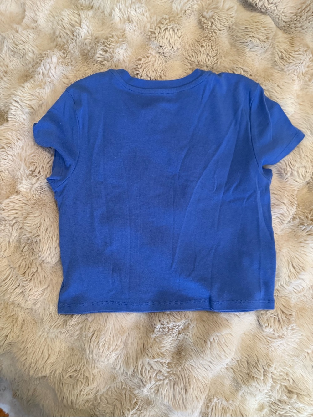 GAP women’s Blondie Graphic Crop Tee - Royal Blue- size medium - Picture 4 of 4
